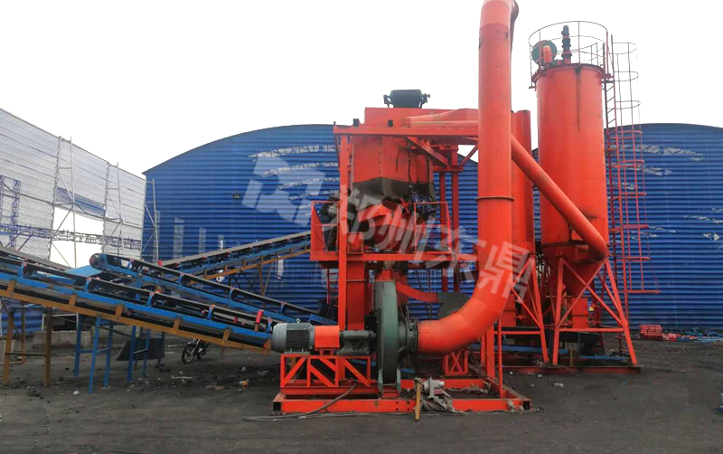 內(nèi)蒙古干選設(shè)備運(yùn)行現(xiàn)場